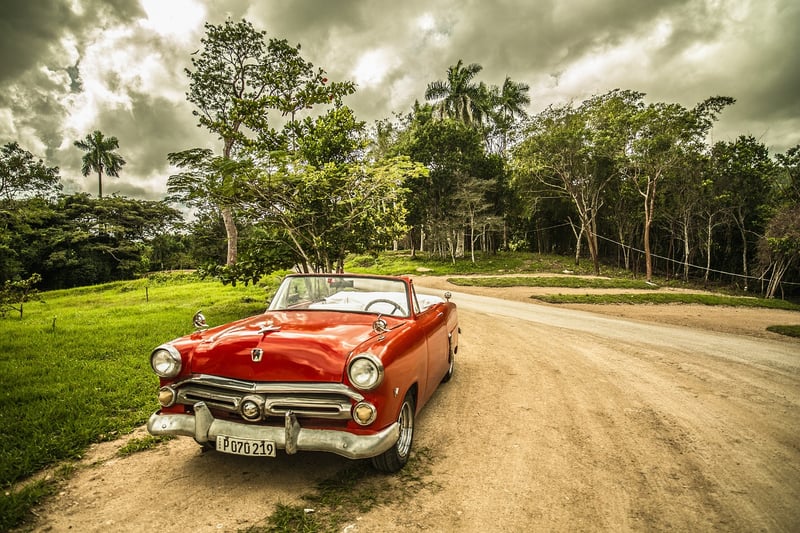 Vintage Car Exits